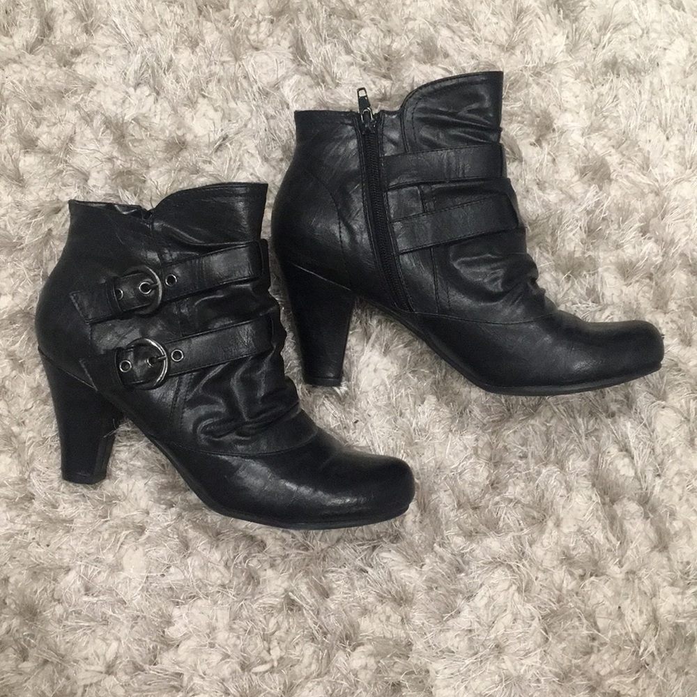 Black boots